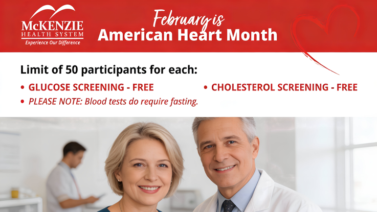 Heart Health Month: Cholesterol and Glucose Screenings